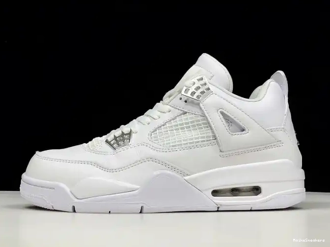 Retro Pure Jordan 4 Air Money 308497-100 0528